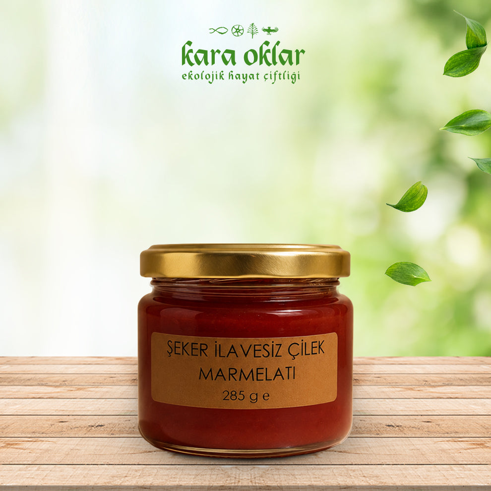 Şeker İlavesiz Çilek Marmelatı