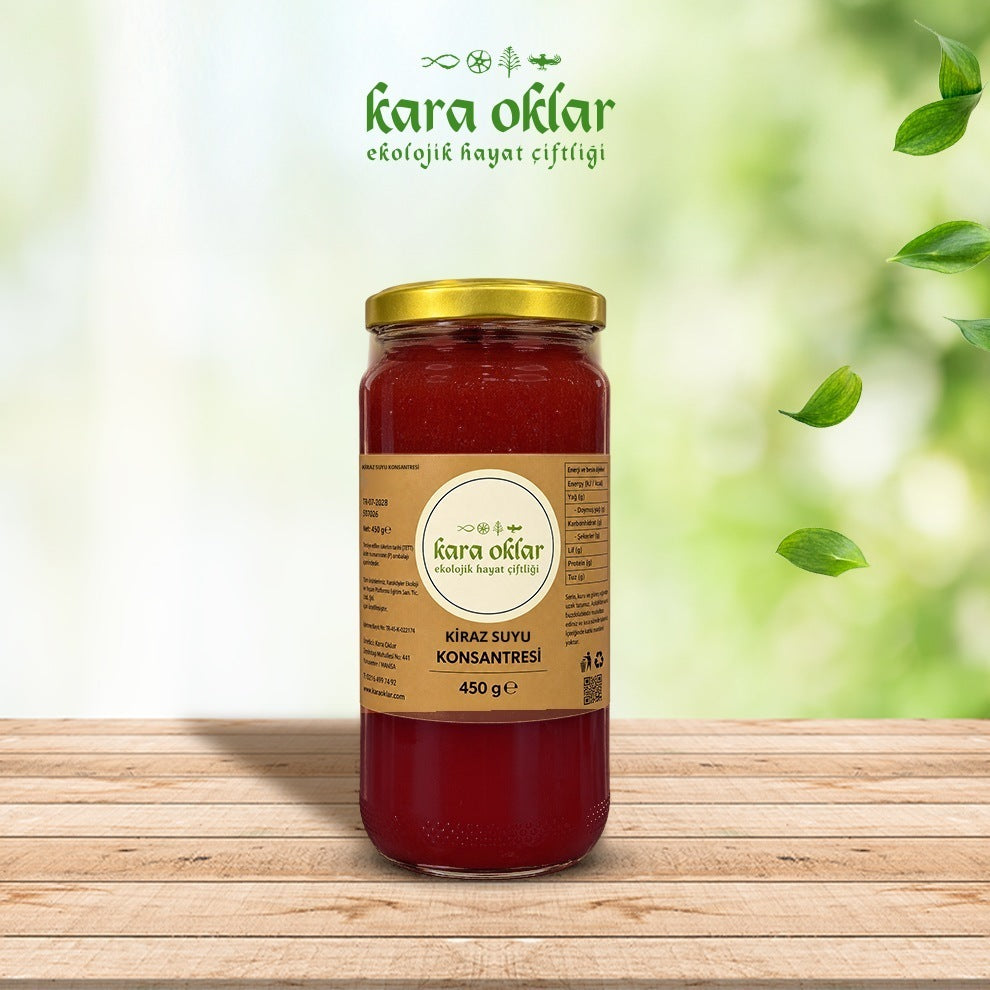 Kara Oklar Kiraz Suyu Konsantresi 450 g
