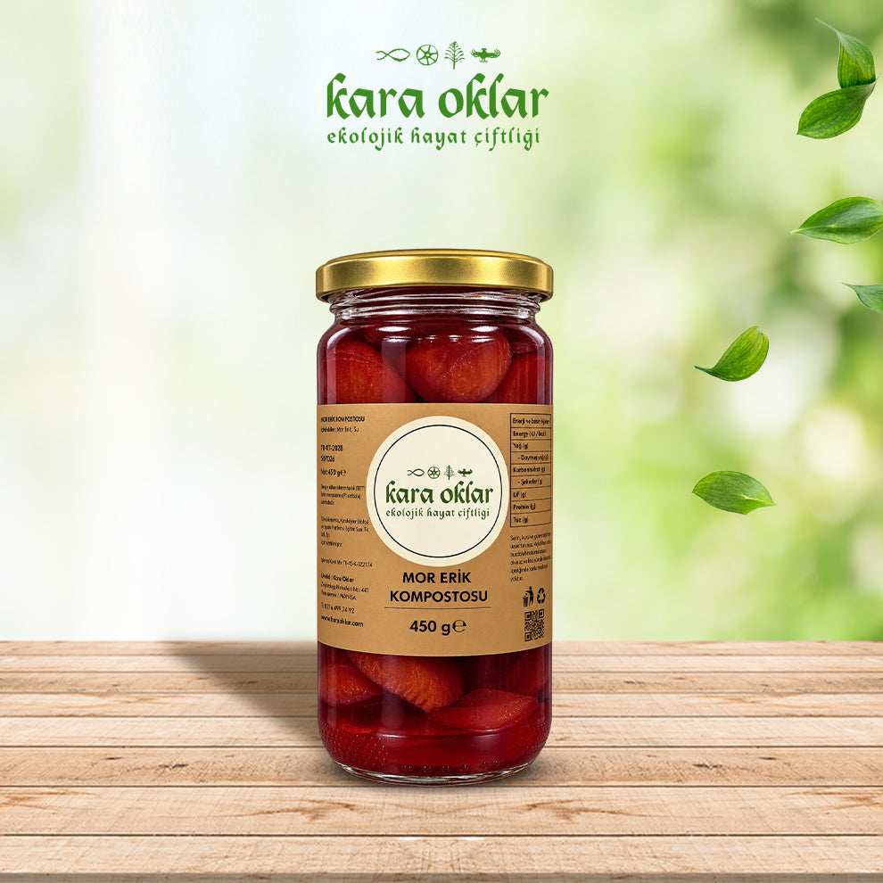 Kara Oklar Mor Erik Kompostosu 450 g