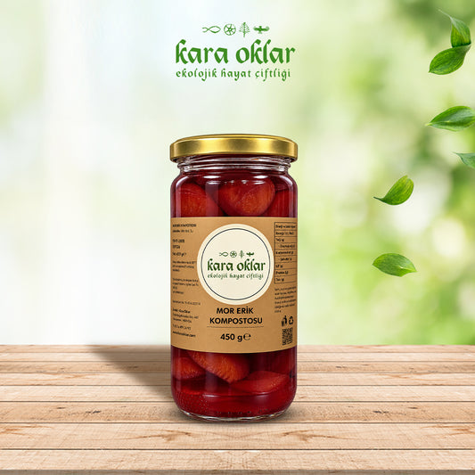 Kara Oklar Mor Erik Kompostosu 450 g