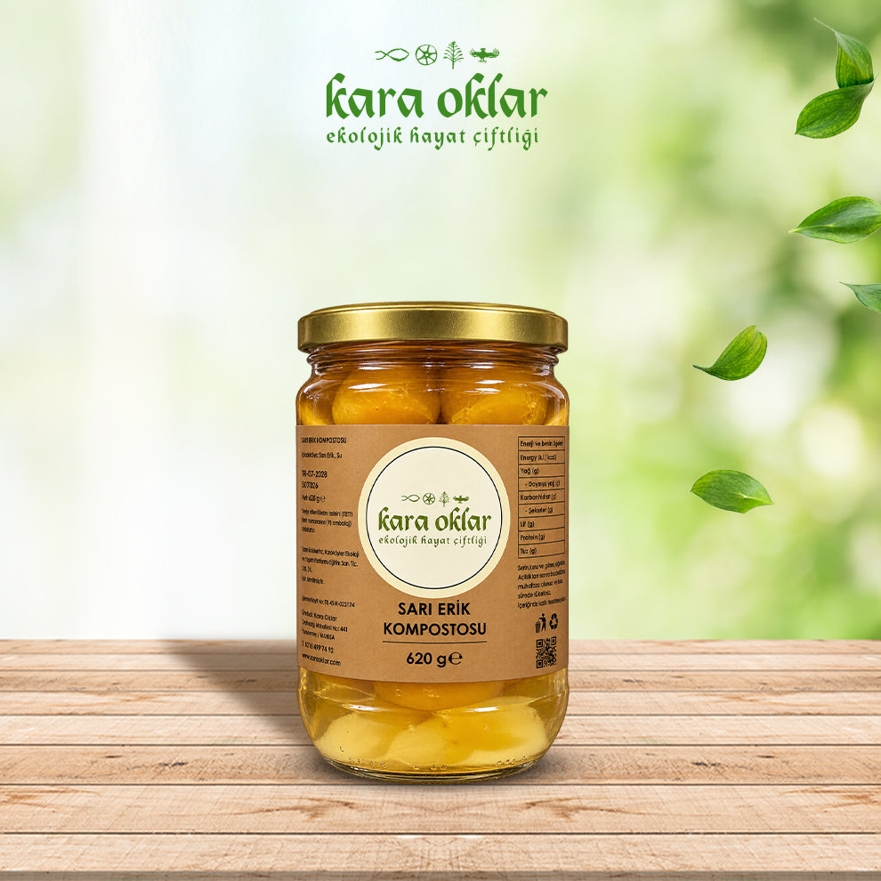 Kara Oklar Sarı Erik Kompostosu 620 g